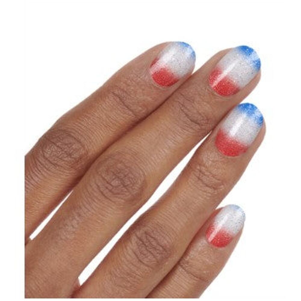 Color Street Firecracker Pop Nail Strips Real Polish Glitter FDG403